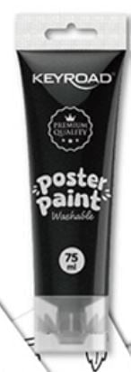 Màu Vẽ Keyroad ACRYLIC 75ML Đen KR972202