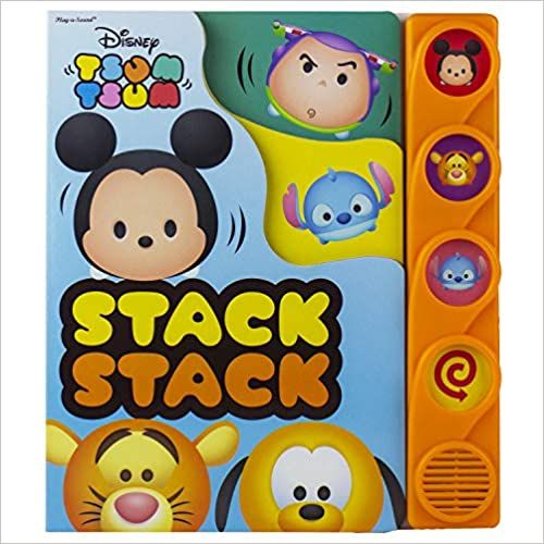 Disney Tsum Tsum Stack Stack Shaped Sound Book