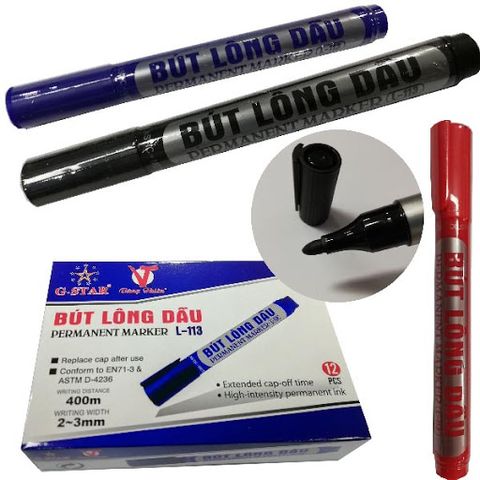 Bút Lông Dầu  G*STAR L-113(12C/H)(HTHUAN)