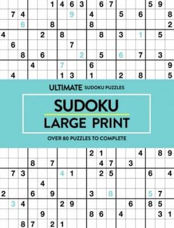LARGE PRINT PUZZLE - SUDOKU_LAKE 0621