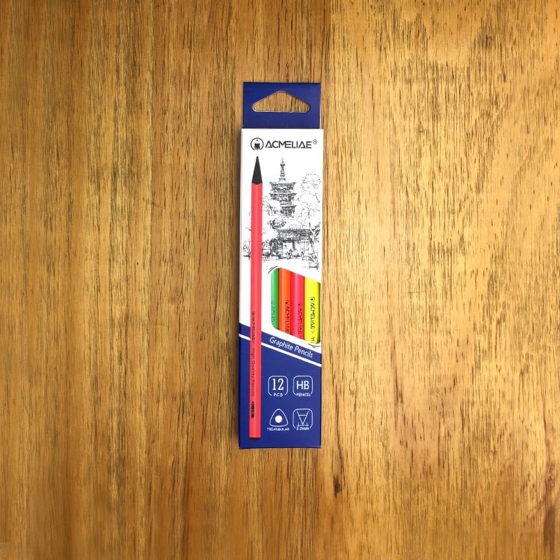 Viết Chì Gỗ Hb 12 Cây 43515 Acmeliae