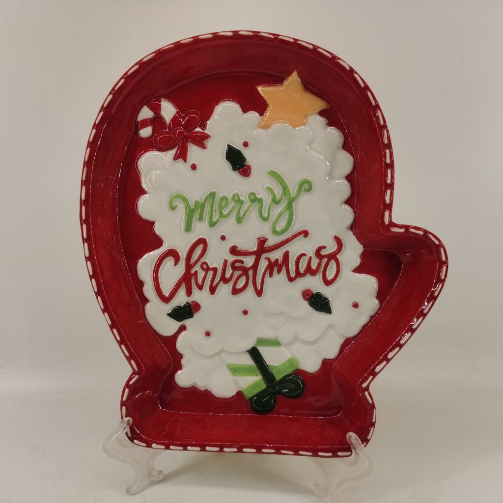 Đĩa Gốm Sứ Dyt233 Noel