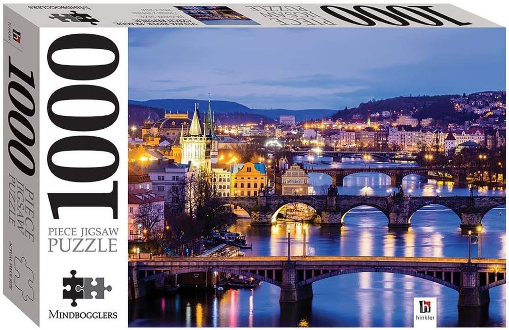 Vltava River, Prague, Czech Republic 1000 Piece Jigsaw