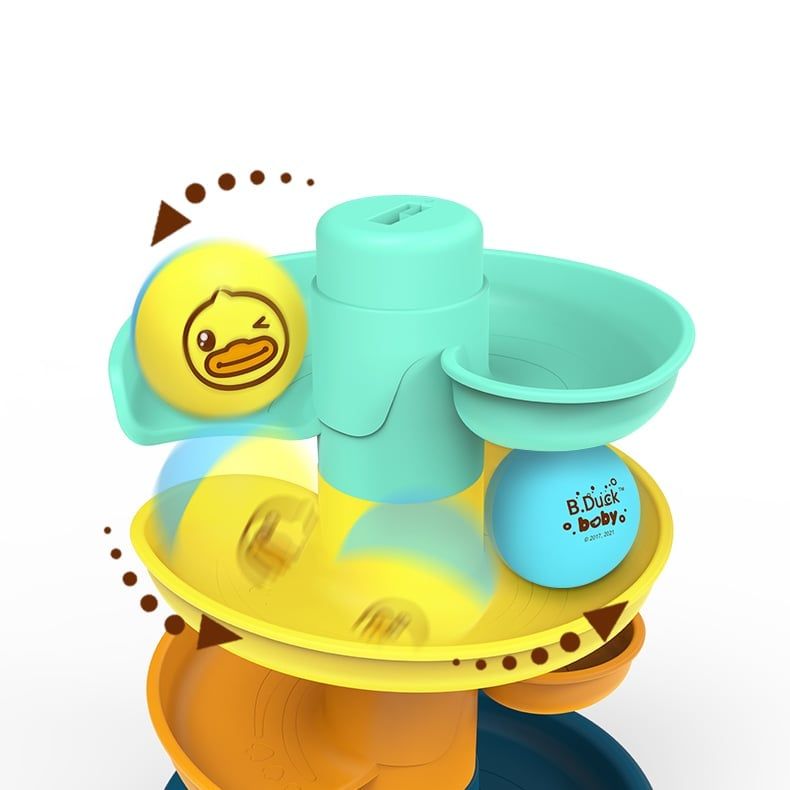 Đồ Chơi Cầu Trượt Thả Bóng B.Duck Wl-Bd058-4 Hangwing