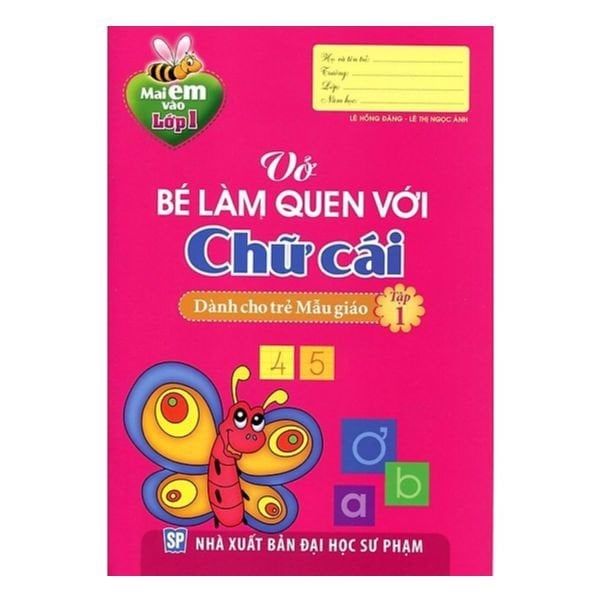 Vở Bé Làm Quen Với Chữ Cái 4-5t