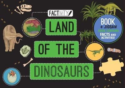 Factivity Land Of The Dinosaurs Book And Jigsaw