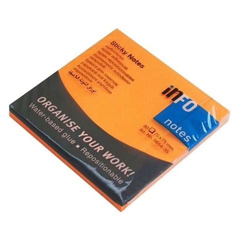 Giấy Note 5654 35 - Màu Da Cam