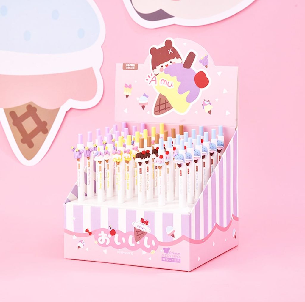 VIẾT GEL XANH 0.5 ZF2375-1 H/36 - SOFUN