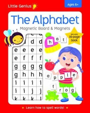 LITTLE GENIUS MAGNETIC FOLDER - ALPHABET_LAKE 0621