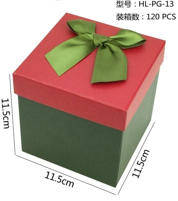 Hộp Quà Vuông Hl-Pg-13 Noel