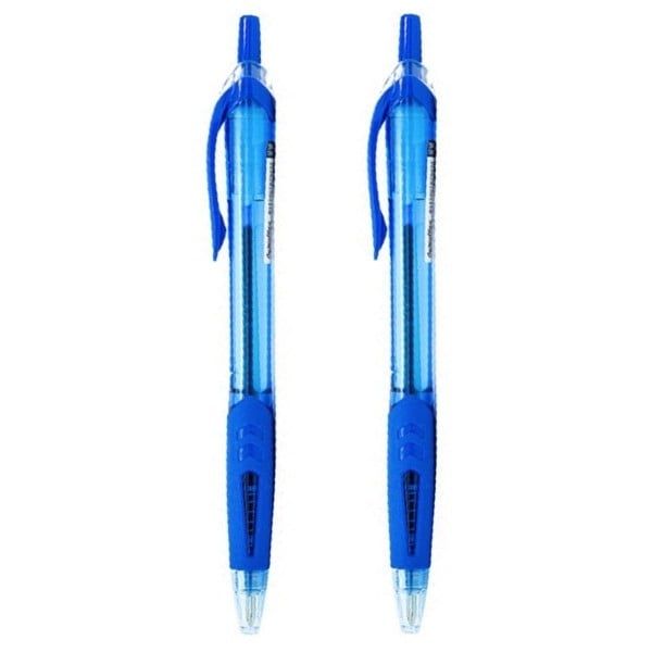 Vỉ 2 Bút Gel Bi FO-GELB012 - Mực Xanh