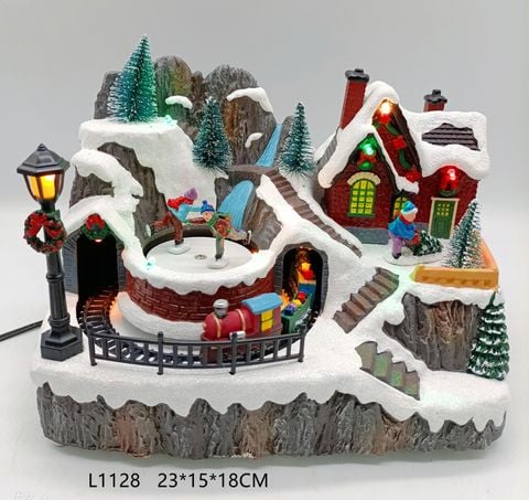 Mô Hình Trang Trí Ngôi Nhà L-1128 Noel