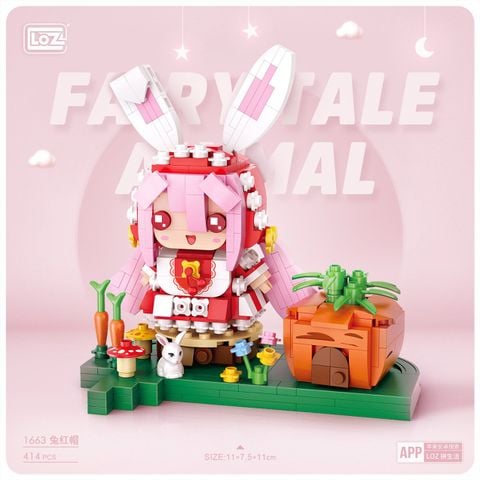 ĐỒ CHƠI LẮP RÁP THỎ 125X80X165MM