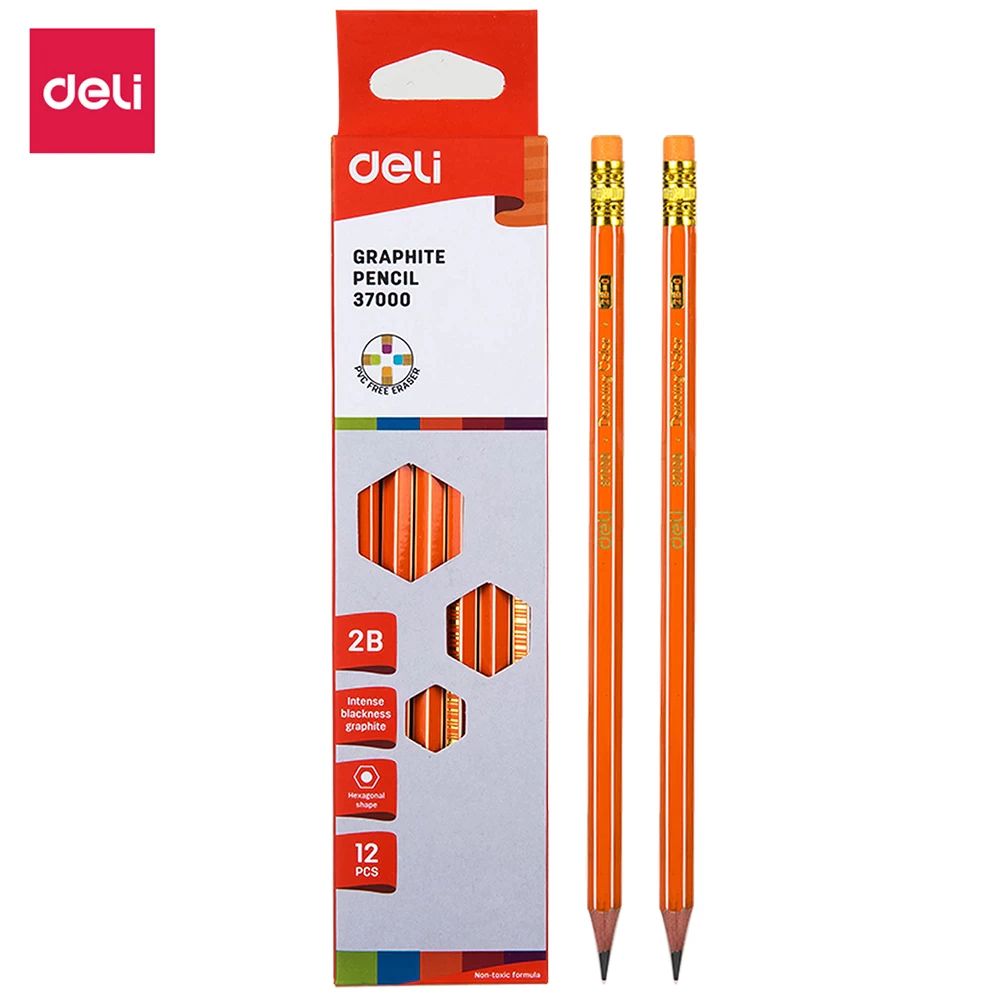 Deli E37000 Bút Chì 2B