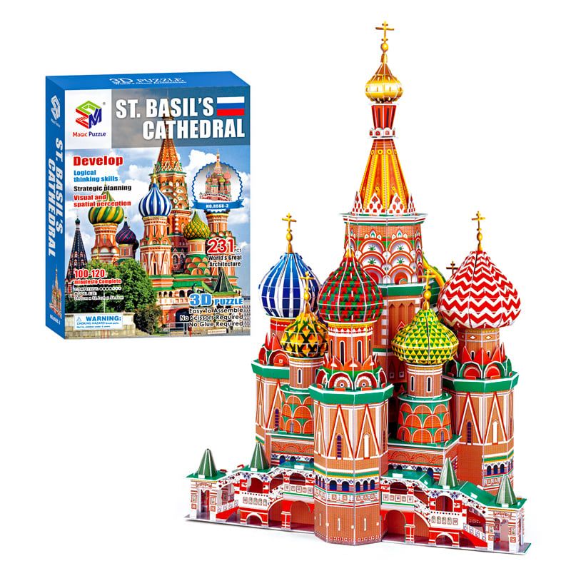 Mô Hình 3D Nhà Thờ Vasily