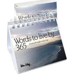 365 WORDS TO LIVE BY