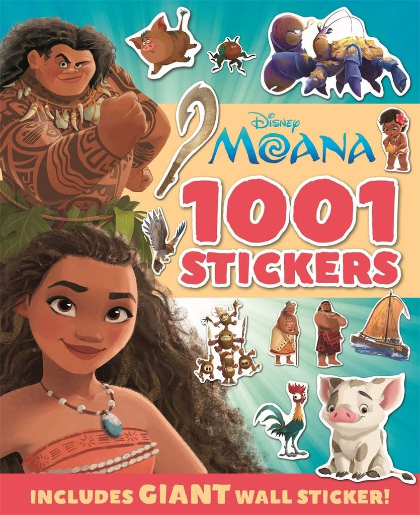 MOANA: 1001 Stickers