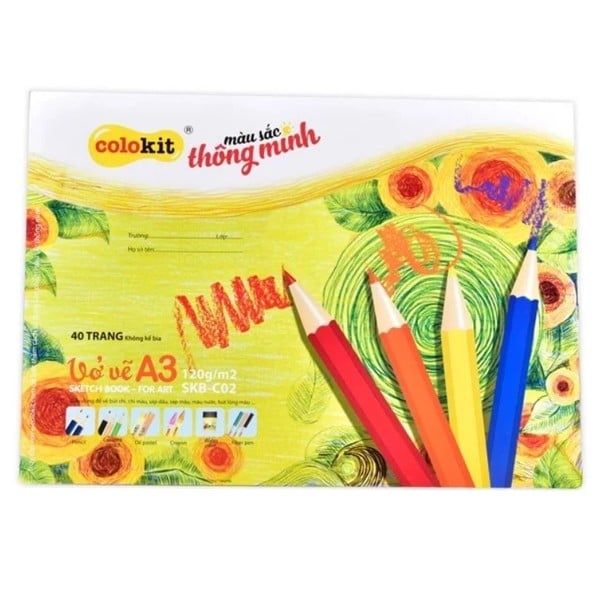 Vở Vẽ A3 SKB-C02 (TL)