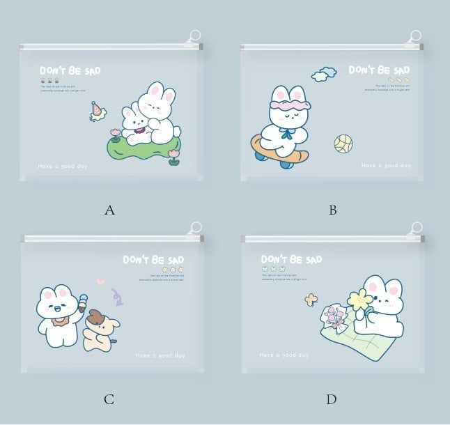 Túi Đựng Hồ Sơ Dây Kéo A4 Lbd-0154 B/12 Wengu