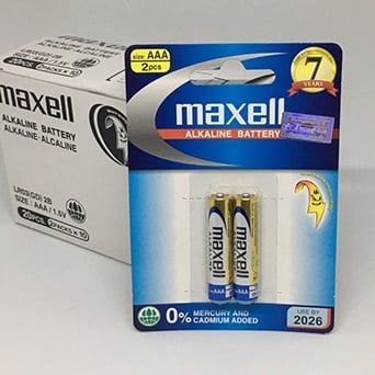Pin 3A Maxell Alkaline