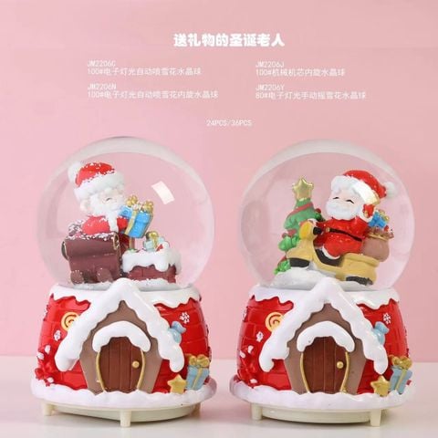 Quả Cầu Tuyết 100# 2206N Noel