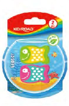 Vỉ 2 Gôm Con Cá Keyroad KR972126
