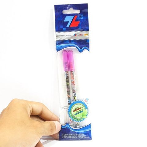 Vỉ 2 Cây Bút Gel-018