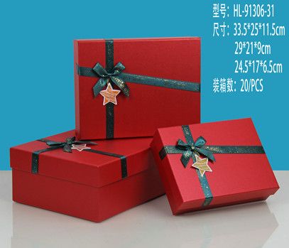 Hộp Quà Chữ Nhật Nhỏ Hl-91306-31S Noel