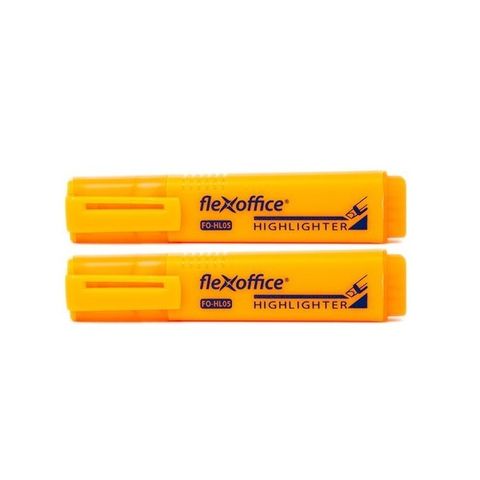 Bút Dạ Quang FO-HL05 (Vỉ/2 cây) - Màu Cam