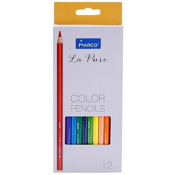 Bộ Chì Màu Marco - La Pure 12 cây
