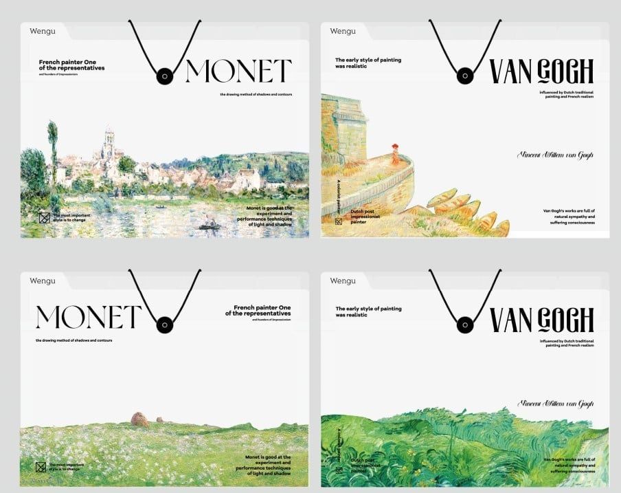 Bìa Hồ Sơ Cột Dây A4 8 Ngăn G0244-8 Wengu