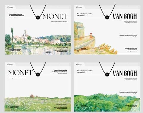 Bìa Hồ Sơ Cột Dây A4 8 Ngăn G0244-8 Wengu