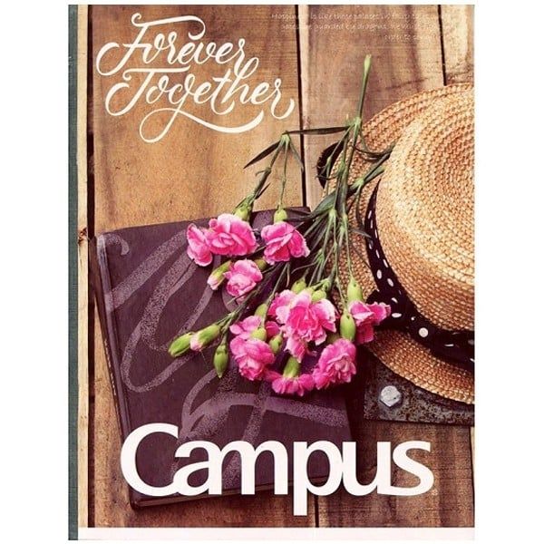 Vở Campus A5 4 Ly Ngang (2mm) 96 Trang ĐL 70 Letter (TK)