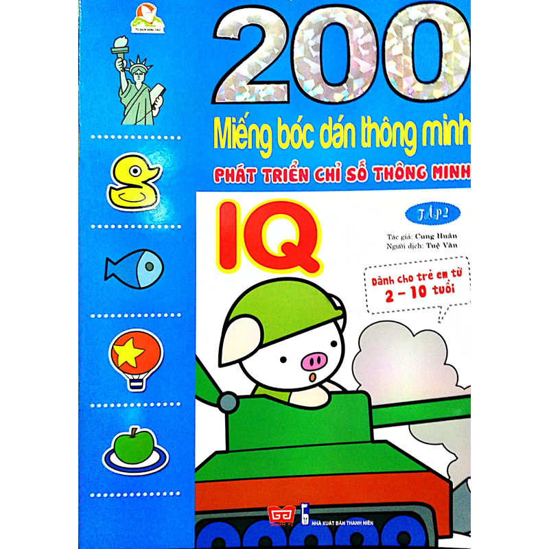 200 Miếng Bóc Dán - Bé Làm Quen Với Toán