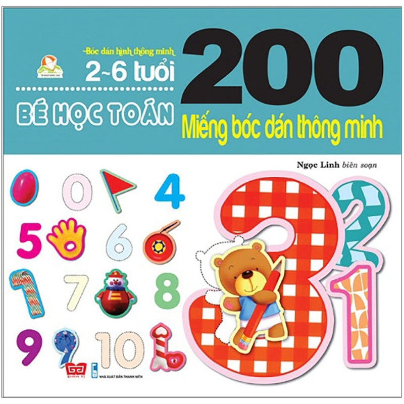 200 Miếng Bóc Dán - Bé Làm Quen Với Toán