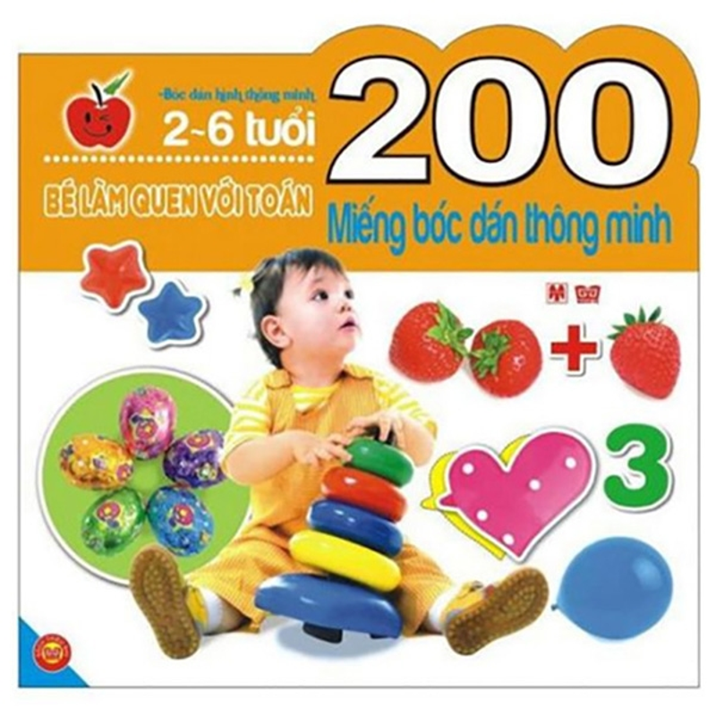 200 Miếng Bóc Dán - Bé Làm Quen Với Toán