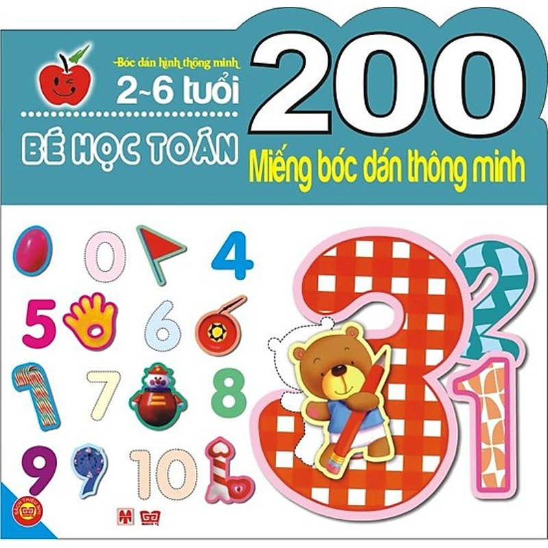 200 Miếng Bóc Dán - Bé Làm Quen Với Toán