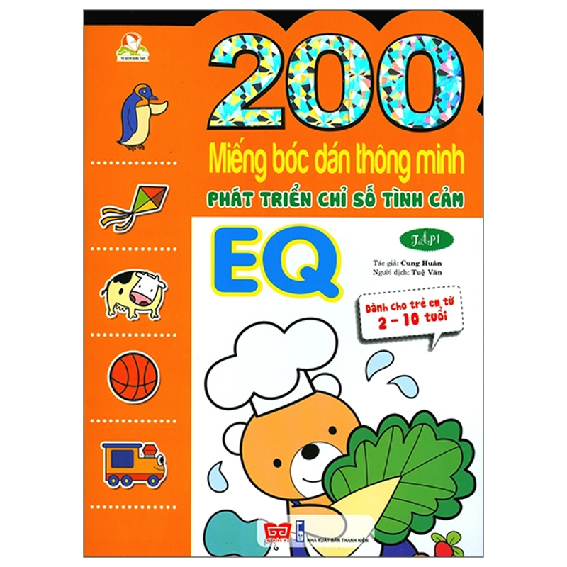 200 Miếng Bóc Dán - Bé Làm Quen Với Toán
