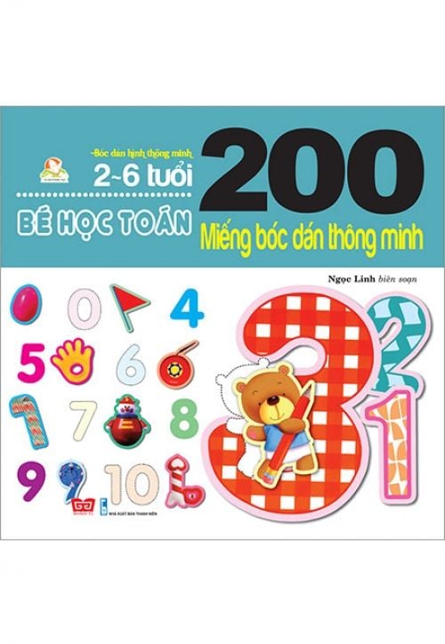 201 Miếng Bóc Dán Thông Minh - Bé Học Toán