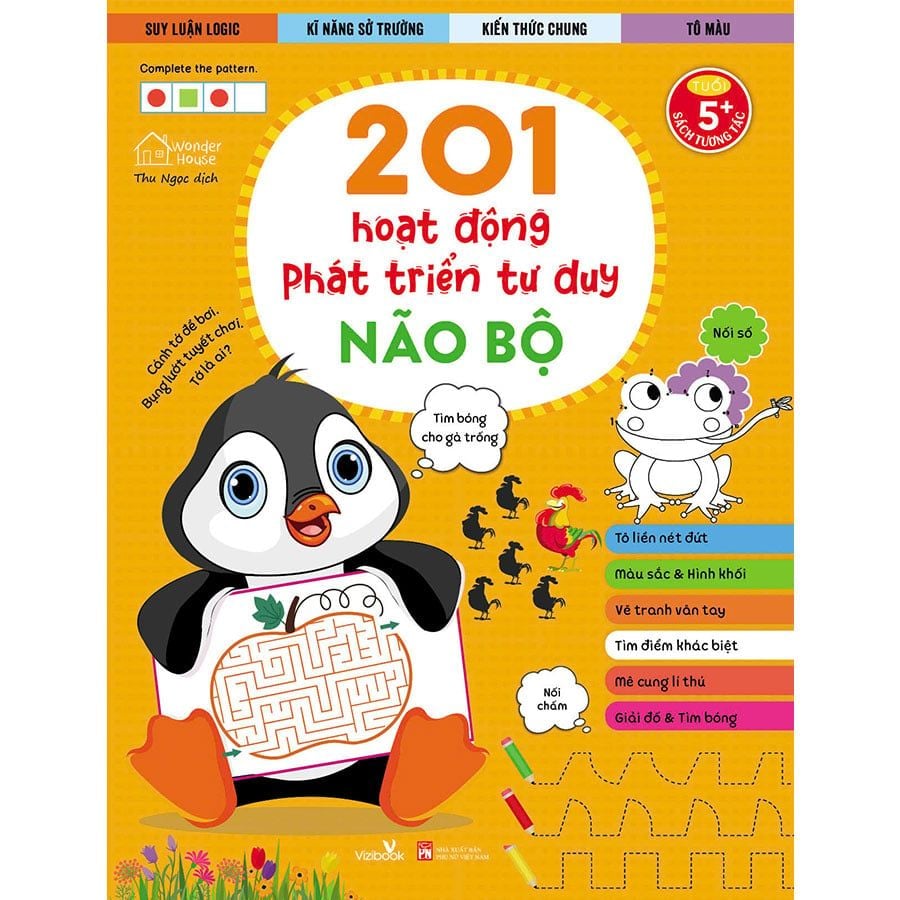 201 Hoạt Động Phát Triển Tư Duy - Não Bộ