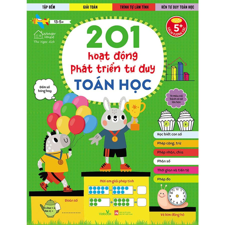 201 Hoạt Động Phát Triển Tư Duy - Toán Học