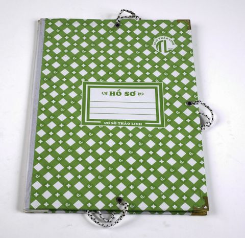 Bìa Cột Dây Giấy 7 cm