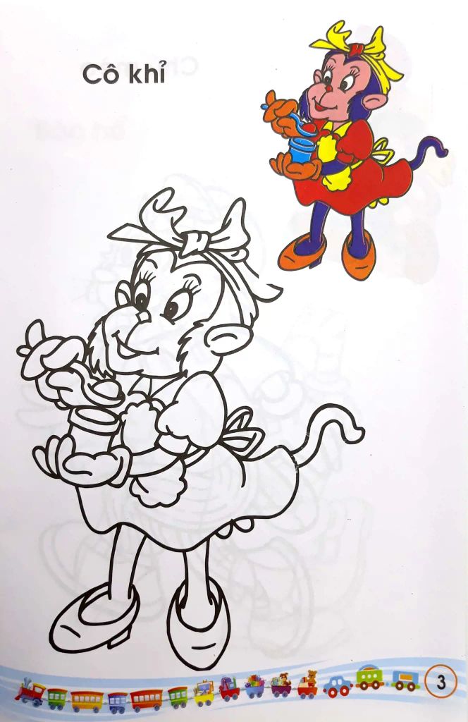 TẬP TÔ MÀU CÁC LOẠI THU T2