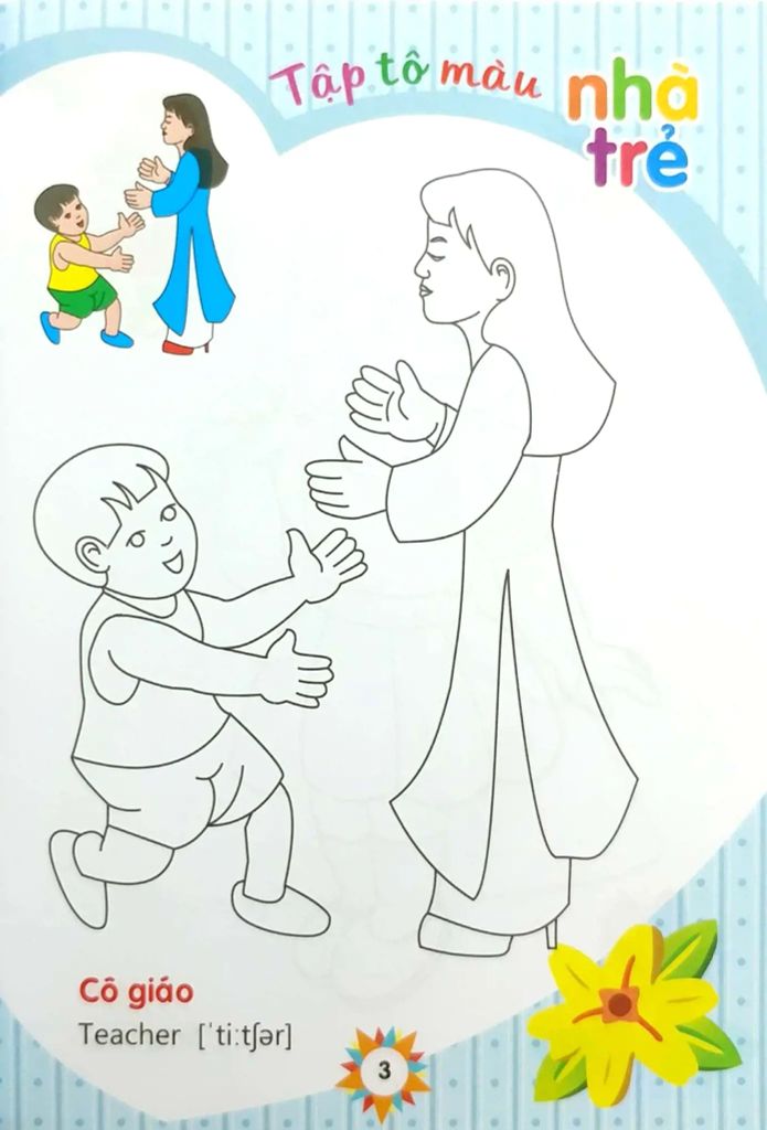 TRƯỜNG MẦM NON-TẬP TÔ MÀU NHÀ TRẺ