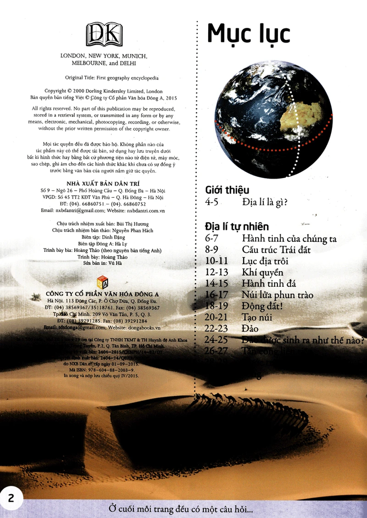 Bách Khoa Cho Trẻ Em - Bách Khoa Địa Lí