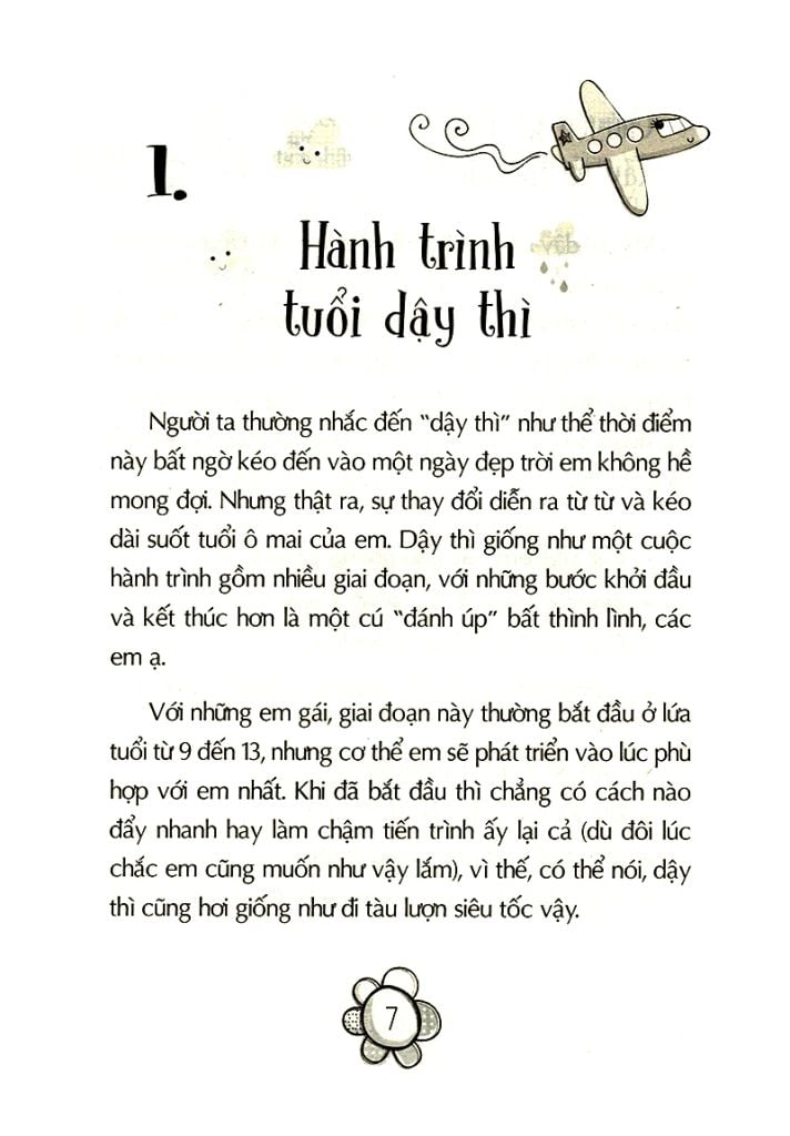 TUỔI DẬY THÌ-TỪ CÔ BÉ ĐẾN CÔ NÀNG