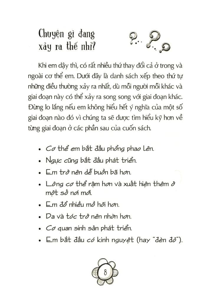 TUỔI DẬY THÌ-TỪ CÔ BÉ ĐẾN CÔ NÀNG