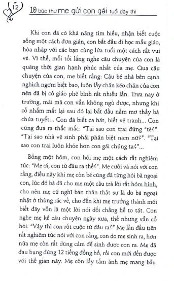 10 Bức Thư Mẹ Gửi Con Gái Tuổi Dậy Thì