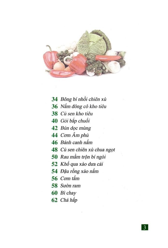 500 MÓN CHAY THANH TỊNH T10 (4M)