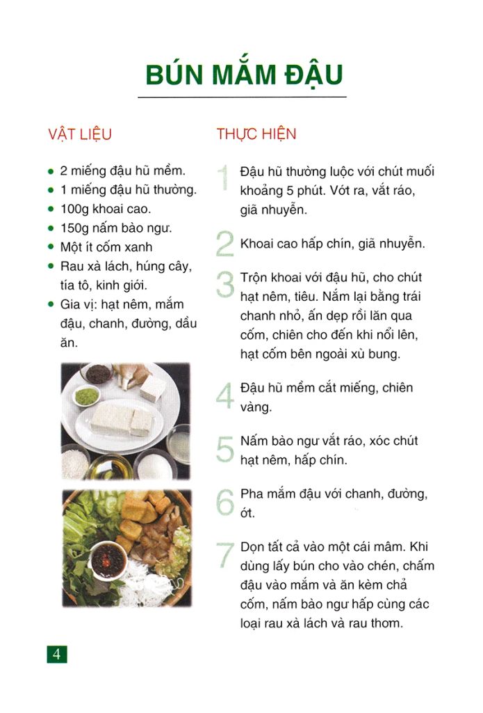 500 MÓN CHAY THANH TỊNH T10 (4M)